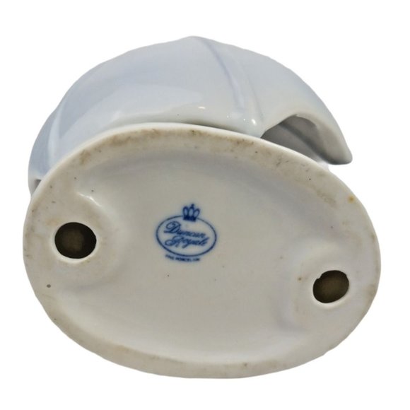 Duncan Royale Girl with Umbrella 4.5 inch Ceramic Porcelain Figurine Vintage - Picture 7 of 7